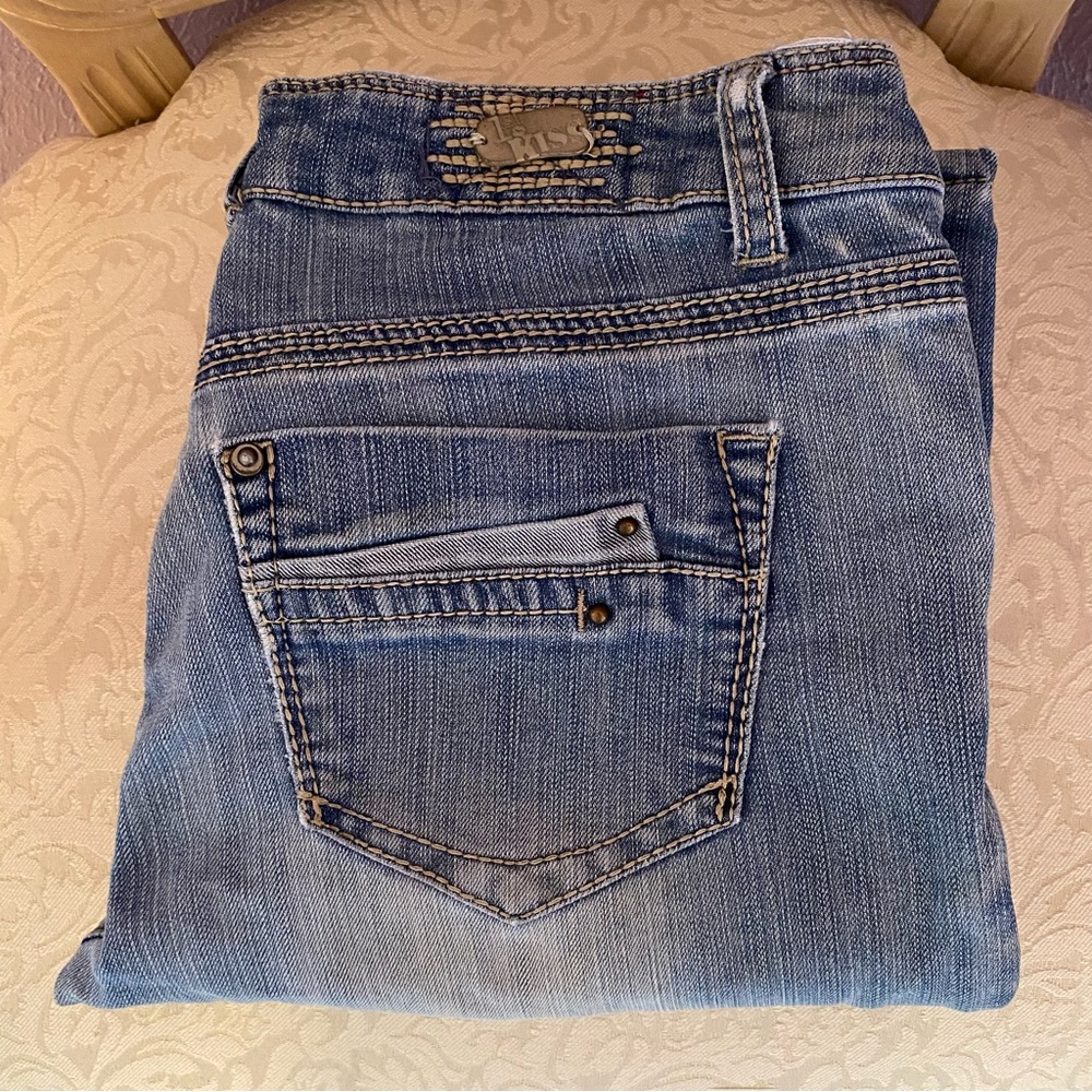 Almost Famous Premium boho patchwork jeans 9 - image 2